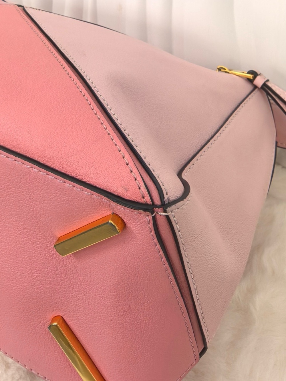 Loewe  Puzzle Shoulder Bag with Gold Hardware - Picture 10 of 12
